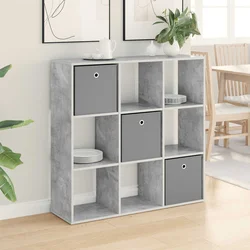Kreveta s ladicama Betonski sivi 102 x 31 x 99,5 cm