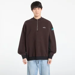 Mikina adidas Equipment Blocked Half-Zip Aurora Coffee L