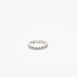 Prstan MAPLE Laugh Now Cry Later Ring Silver 925 10