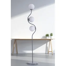 Opviq Podna lampa 8944-2, Siva