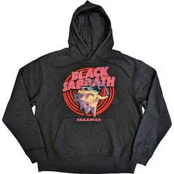 Black Sabbath Kapuco Paranoid Unisex Charcoal Grey L