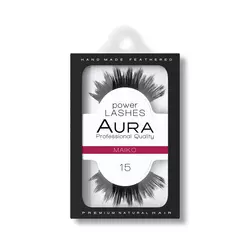 AURA Veštačke trepavice POWER LASHES 15 Maiko