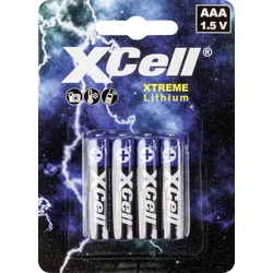 XCell XCell XTREME FR03/L92 micro (aaa)-baterija litij 1.5 V 4 kos, (20476097)