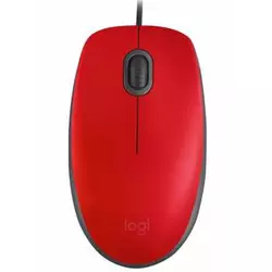 Logitech Optički USB žičani miš 1000dpi crvena boja | 910-005489