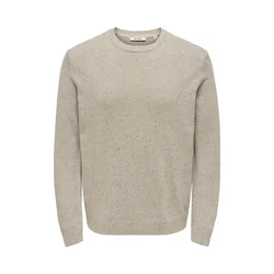 Only & Sons Pulover ONSMICHAEL greige