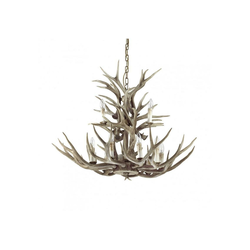 Ideal Lux - Luster na lancu CHALET 12xE14/40W/230V sa rogovima