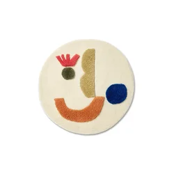 Ferm Living Volnena preproga Panto O70 cm