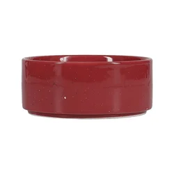 Bordo rdeča porcelanasta skledica 500 ml Fika – ONA