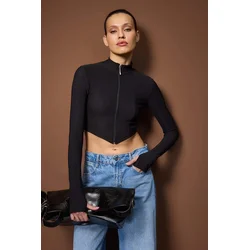 Trendyol Milla Ženska bluza, Crna