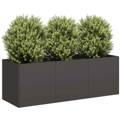 Žabica Crna 120x40x40 cm Hladno valjani čelik