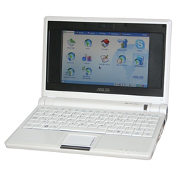 ASUS EEE PC (bel), Celeron 900 MHz, 512MB, 4GB SSD, 7, Linux
