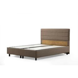 Hanah Home HANAH HOME Orina 120 x 200 - Brown boxspring postelja, (20975931)