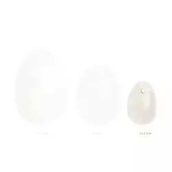 Joni jaje Clear Quartz (S)