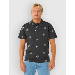 Rip Curl Sessions Polo washed black