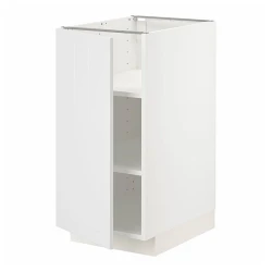 METOD Podni element s policama, bela/Stensund bela, 40x60 cm