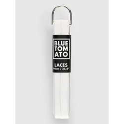 Blue Tomato Flat 90cm Shoelaces white