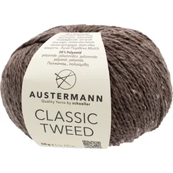 Austermann Classic Tweed 90365-4 Bark Pletilna preja