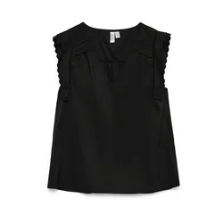 VERO MODA Bluza VMJENESIS  črna