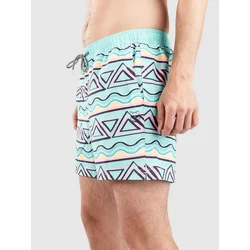 Party Pants Fiesta Stripe HH kopalne hlače mint green