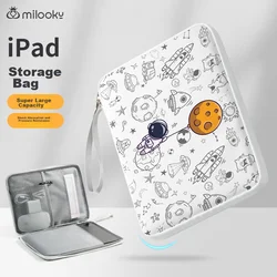 Milooky Torba za laptop, Belo-crna