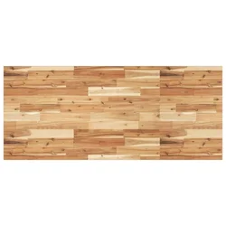 Ploča za umivaonik s uljnim premazom 140x60x2 cm drvo bagrema
