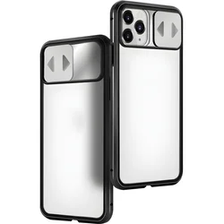 Maska Wozinsky Magnetic Cam Slider za Huawei P40 Lite 5G - Crna KP38136
