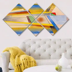 Wallity slika 4MDF102424462, 60x115 cm, 4 dijela