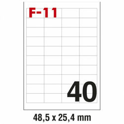 Etikete ILK 70x25,4mm pk100L Fornax F-40
