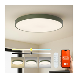 Brilagi-LED prigušiva bazenska SMART LED/128W/230V 100 cm Wi-Fi Tuya+daljinski zelena