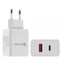 ObaStyle Type C Dual Usb Adapter - Zidni punjač