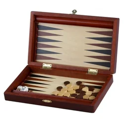 Backgammon lesena garnitura mala