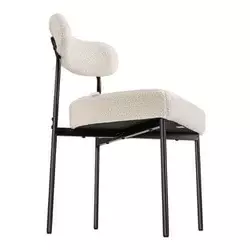 VEVOR Set jedilnih stolov HC2025 545x50x795 cm bela