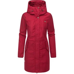 Ragwear Zimski plašč Jannisa rdeča