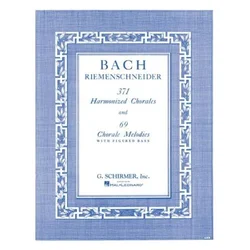 BACH J.S.:371 HARMONIZED CHORALES AND 69 CHORALE MELODIES