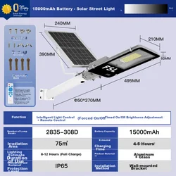 Foshanzhaoming Solarni reflektor Haohui, 15000mAh, 8-12W
