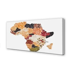 tulup.si Slika na platnu Začimbe zemljevid 100x50 cm