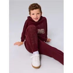 Sinsay - Široke trenerke Marvel - maroon