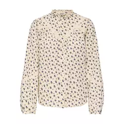 ONLY Bluza ONLLucinda  ecru / temno modra / temno zelena