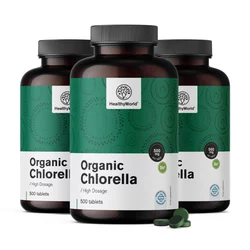 3x BIO Chlorella 500 mg, skupaj 1500 tablet
