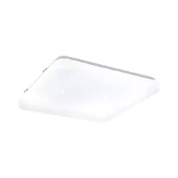 Eglo Frania-s plafonjera/1, led, 17,3w, 330x330, bela/kristal ekt