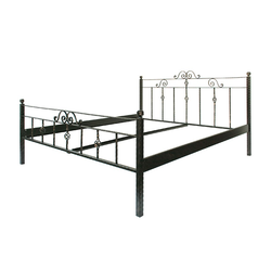 GOKA kovinska postelja KORIDA K5, črna