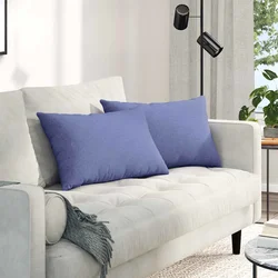Jastučići za sofu 2 pcs Traper plava 60 x 40 cm tkanina
