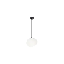 Luster na sajli STONES 1xE27/40W/230V prečnik 20 cm