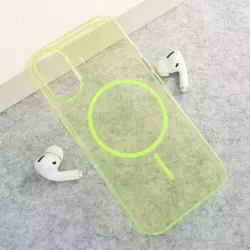 Maska Mag Case Neon za iPhone 16 zelena