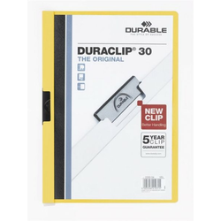 DURABLE mapa DURACLIP A4 30 (2200) 25 kosov Rumena