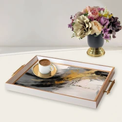 Aberto Design Poslužavnik TPB9927 50 x 29 x 3.5 cm, Šareni