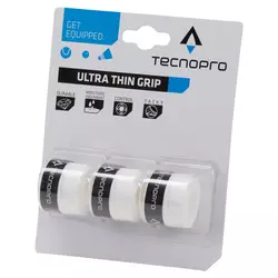 Tecnopro Ultra Thin Grip, grip za tenis, bela