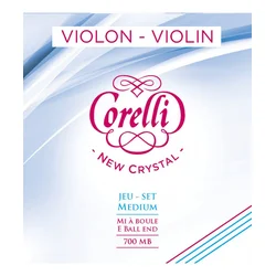 Strune Corelli New Crystal set violina medium 4/4 630.119