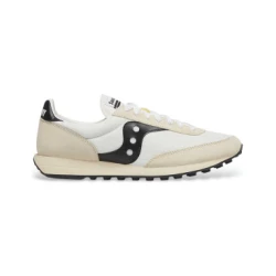 Saucony za moške. S70884-9 Usnjene superge Trainer 80 bela (46), Ravna stran, Čipke, Priložnostno