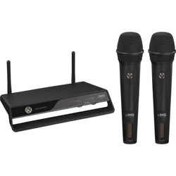 TXS-2402SET Dvojni daljinski ročni mikrofon | Digitalni - Monacor
